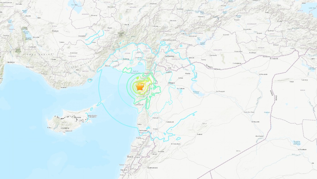 Se registra un terremoto de 6,4 en la frontera entre Siria y Turquía