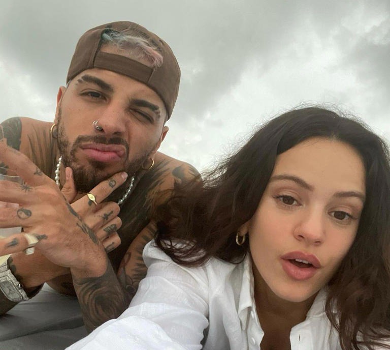 Rosalía y Rauw Alejandro con amoroso video dan un adelanto de su nuevo tema musical