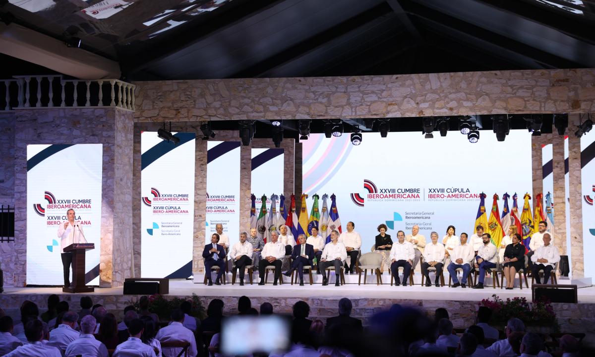 Arranca la XXVIII Cumbre Iberoamericana en la República Dominicana