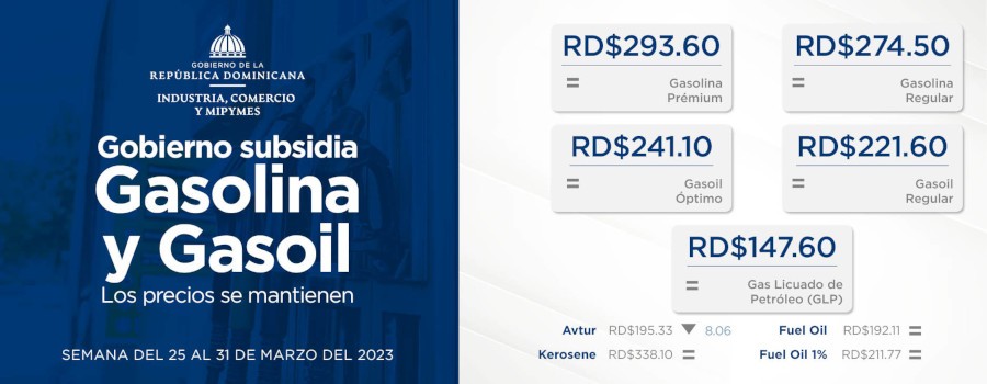 Gobierno subsidia gasolina y gasoil; Los precios se mantienen