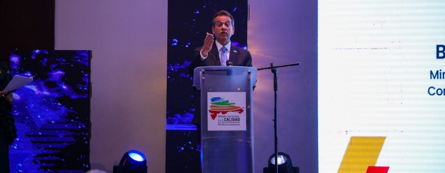 Bisonó: “la calidad es política de Estado y eje transversal del MICM”; entregan reconocimientos a 24 empresas