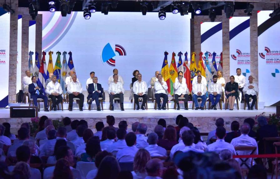 Gobernantes y delegaciones de Iberoamérica firman hoy Declaración de Santo Domingo