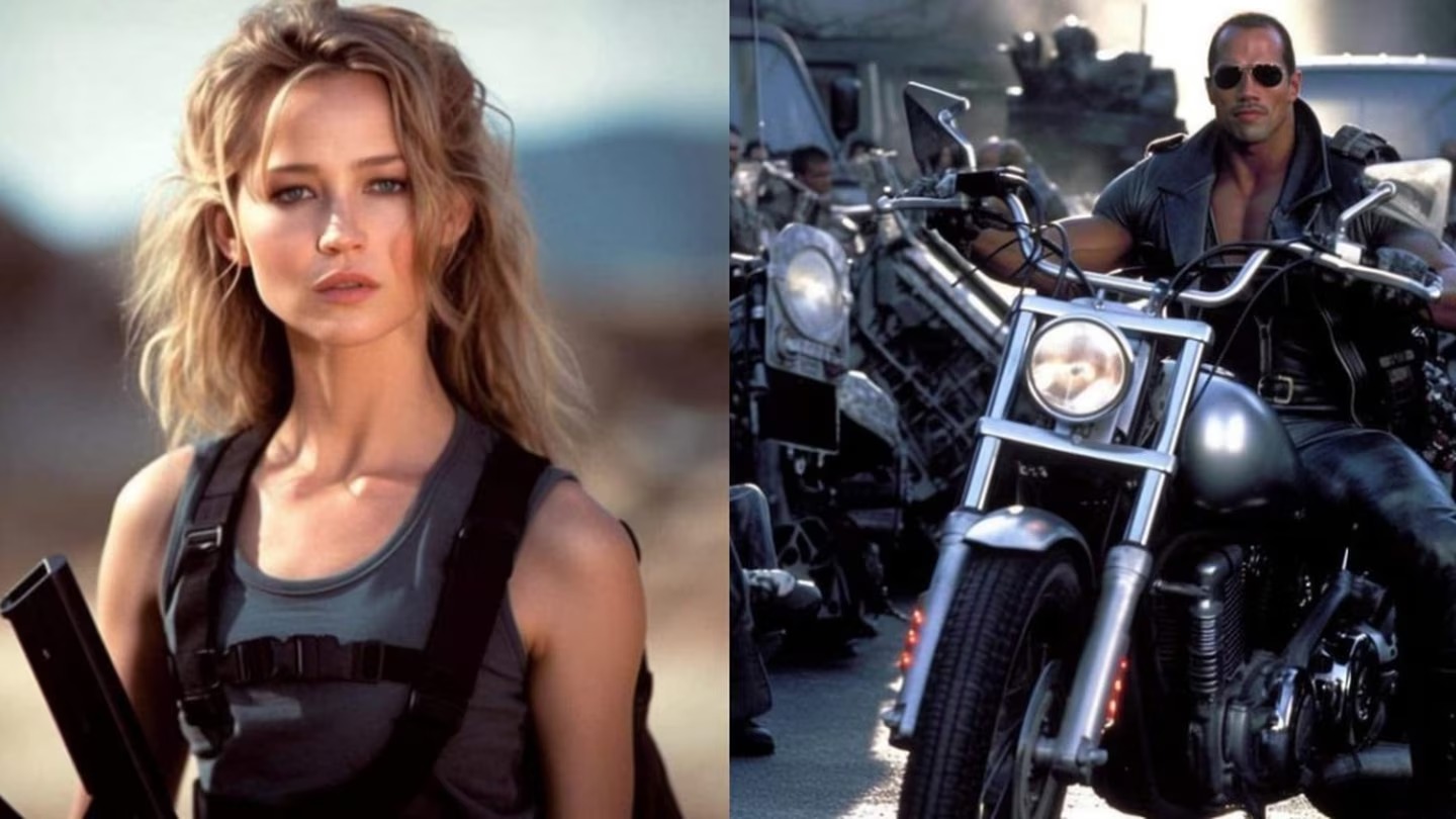 Los protagonistas de Terminator que imaginó una IA