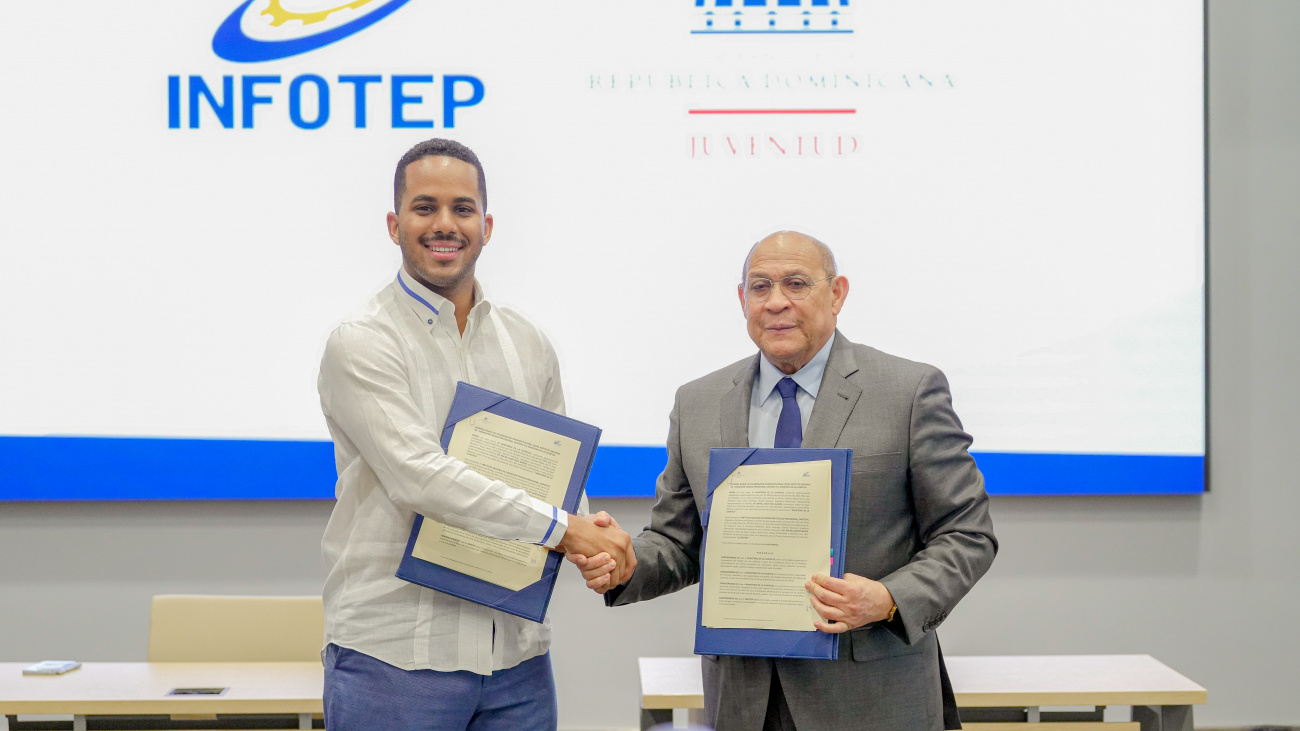 INFOTEP y el Ministerio de la Juventud pondrán en marcha programa en apoyo a emprendedores y mipymes
