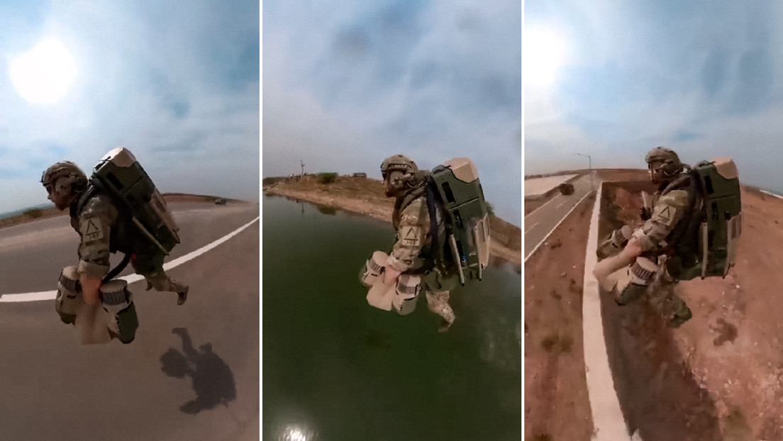 Ponen a prueba mochilas propulsoras para el Ejército en la India