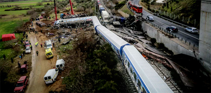 Accidente ferroviario en Grecia es el peor de la década en Europa: Qué otros graves casos han ocurrido en los últimos años