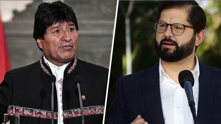 Evo Morales critica la "posición unilateral" de Boric sobre migrantes: Es "forzar la expulsión con estigmatización"