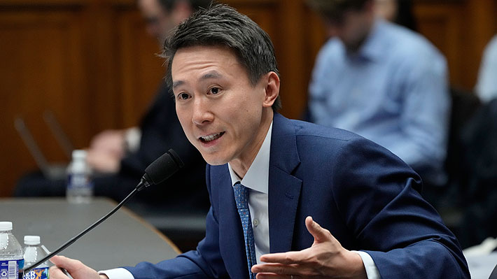 CEO de TikTok comparece ante el Congreso de EE.UU. y advierte que un veto a la compañía perjudicaría la economía