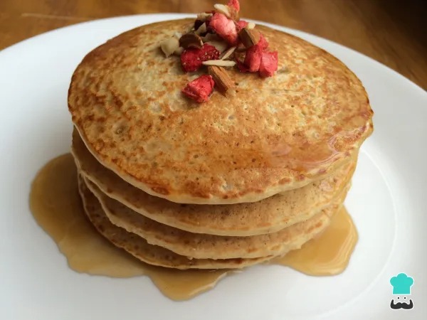 Pancakes de avena - ¡Receta LIGHT y FITNESS!