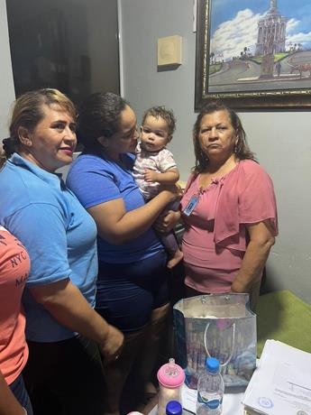 Policía recupera bebé de 8 meses raptada en Mao