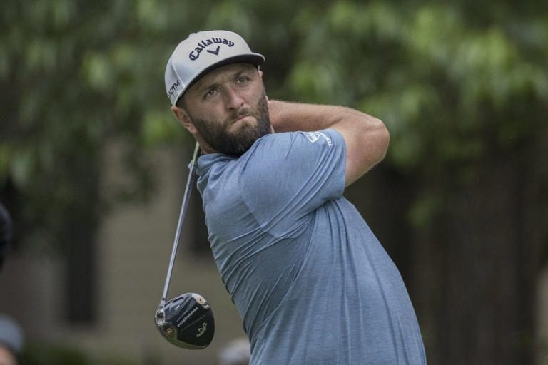Hovland lidera el RBC Heritage; Rahm pasa apuros