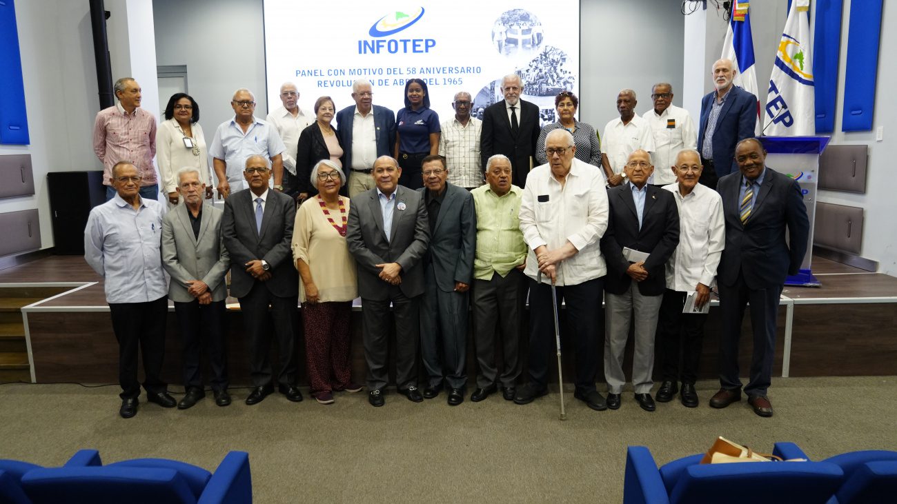 INFOTEP realiza panel sobre el impacto de la Revolución de Abril en la vida socioeconómica de la República Dominicana
