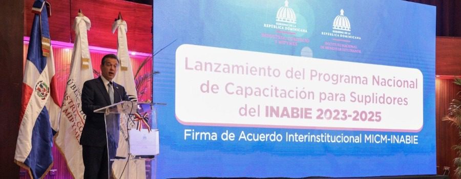 MICM e INABIE desarrollarán capacidades de más de 300 mipymes para seguir mejora de servicios a estudiantes