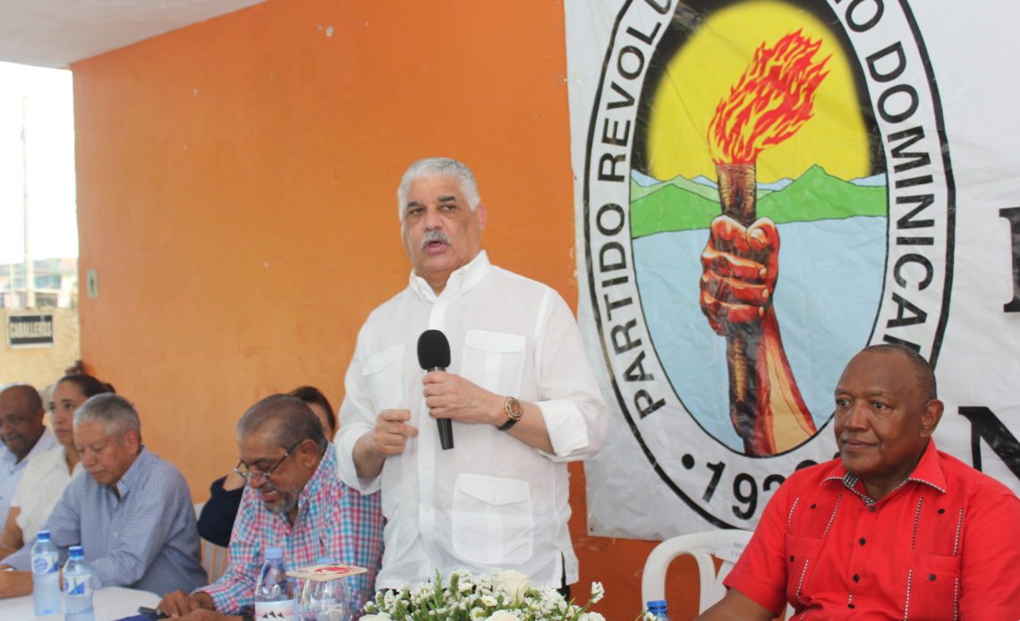 Miguel Vargas asegura gobierno ha demostrado intolerancia en el escenario político nacional