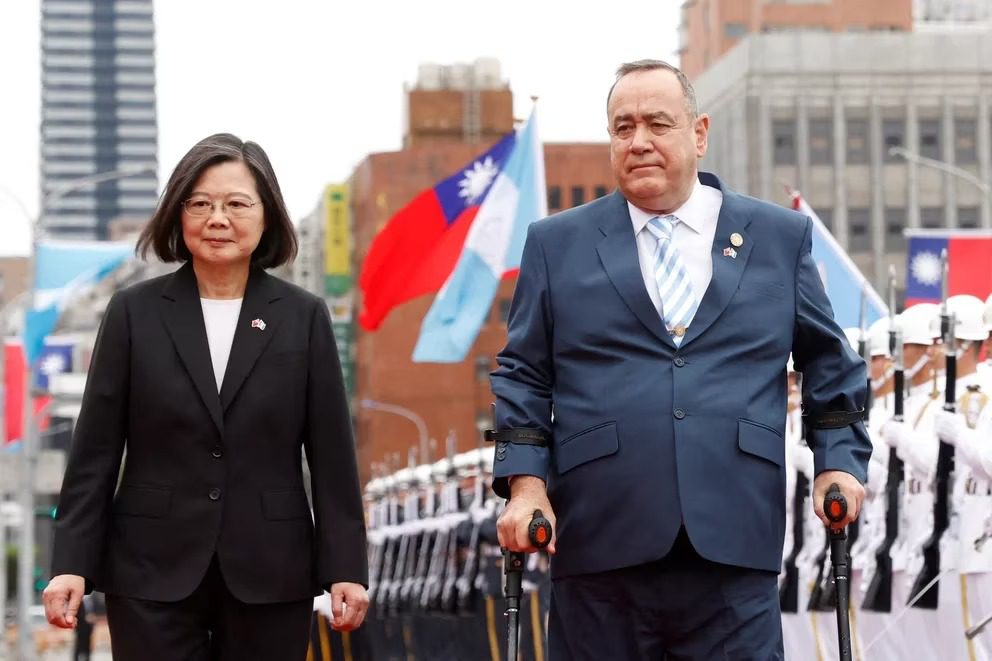 Guatemala se comprometió a permanecer como un aliado diplomático de Taiwán pese a las intenciones de China de aislar a la isla