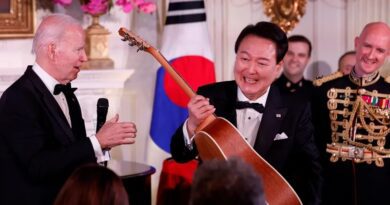 El presidente de Corea del Sur sorprendió a todos al cantar “American Pie” en la Casa Blanca