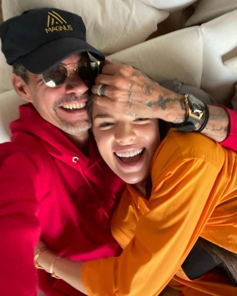 La peculiar imagen con la que Marc Anthony y Nadia desmienten su separación