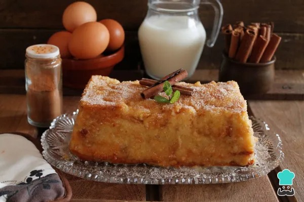 Pastel de torrijas - Receta TRADICIONAL
