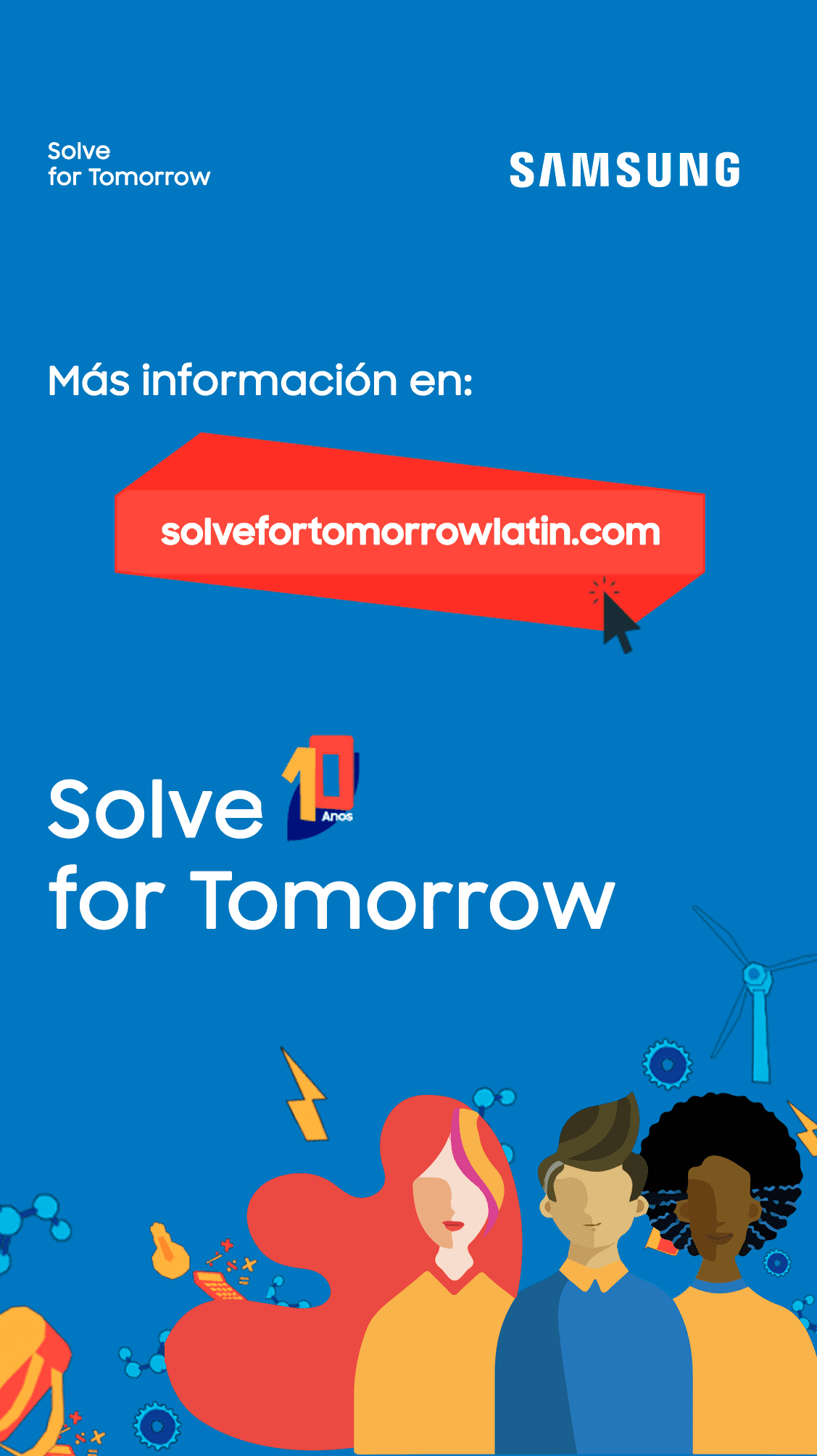 Haz equipo en tu colegio e idea un proyecto antes del 19 de junio para competir en Solve for Tomorrow 2023