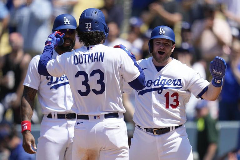 Outman logra grand slam en victoria de Dodgers por 7-3 sobre Mellizos