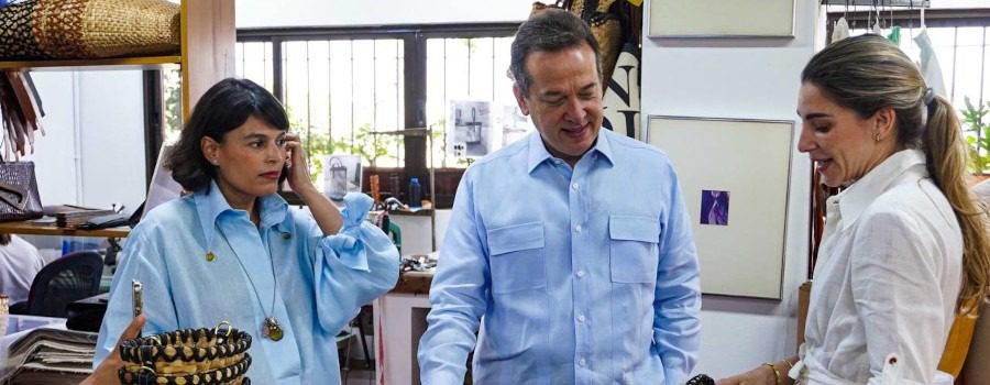 Bisonó Realiza visita a empresa de diseño y confección de prendas de vestir “Jenny Polanco”