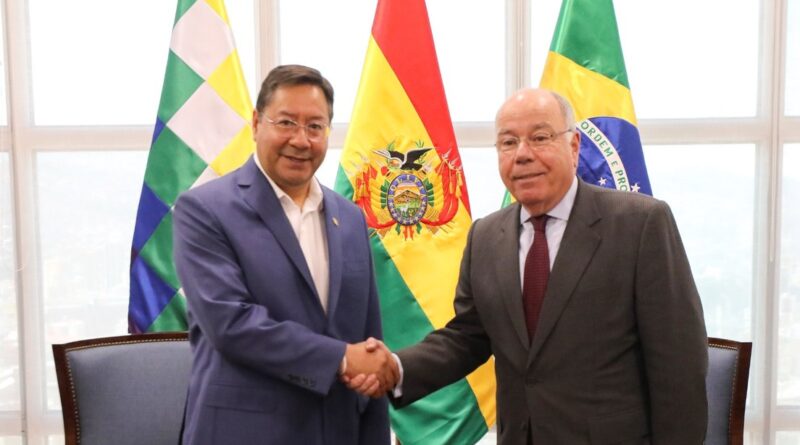Bolivia y Brasil relanzan sus relaciones bilaterales "afectadas en años recientes"