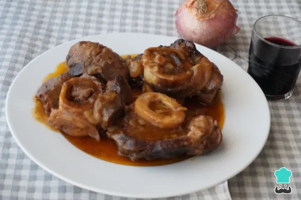 Receta de Osobuco al vino tinto