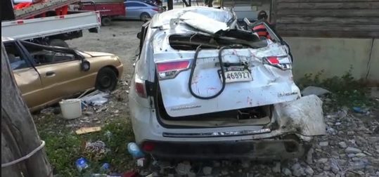  3 haitianos muertos y 14 heridos en accidente carretera