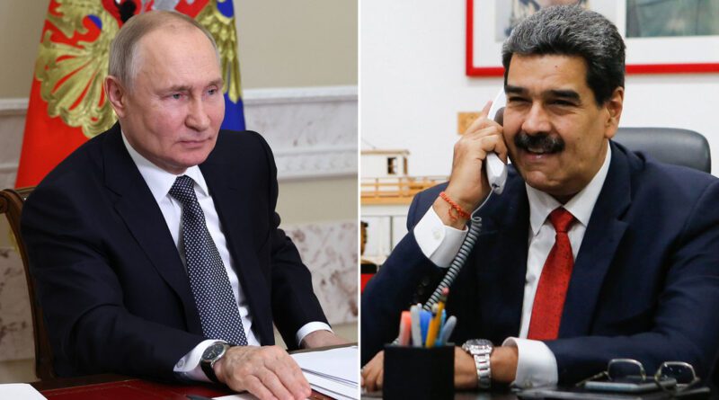Putin habla con Maduro vía telefónica