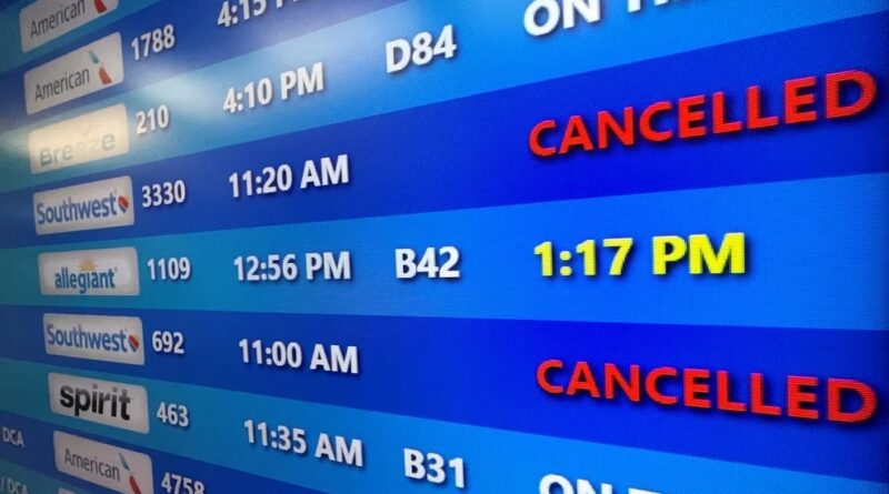 Habrá nuevas reglas en Estados Unidos para proteger a los pasajeros de las demoras y las cancelaciones de las aerolíneas