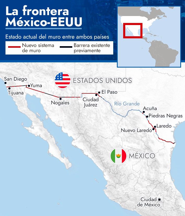 Miles de migrantes esperando: Las horas previas al fin del Título 42 en la frontera entre México y EE.UU.