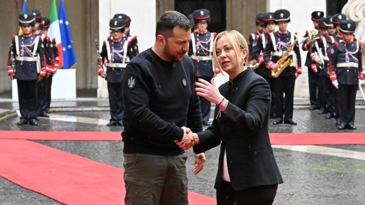 Zelenski llega a Roma para reunirse con el papa tras anuncio de ayuda militar de Alemania