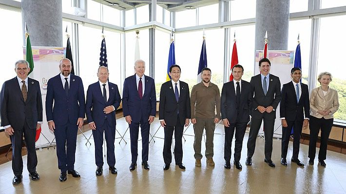 Un frente común ante Rusia reforzado y la inclusión del "sur global": Qué dejó la cumbre del G7 en Hiroshima