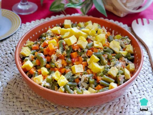 Receta de Revuelto de vainitas