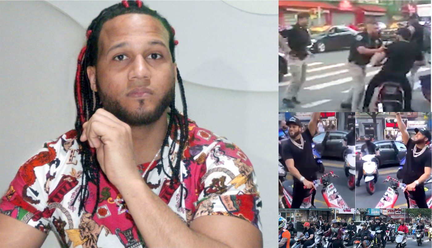 Patrullero del NYPD  que no multó a El Alfa por caos motorizado en  el Alto Manhattan podría ser suspendido