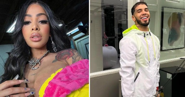 “Se ve que está dolida”, las reacciones de los fans luego que Yailin rompiera cartel de Anuel en concierto