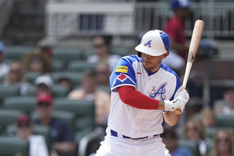 Olson batea un grand slam y Bravos enlazan su 5ta victoria al superar a Rockies