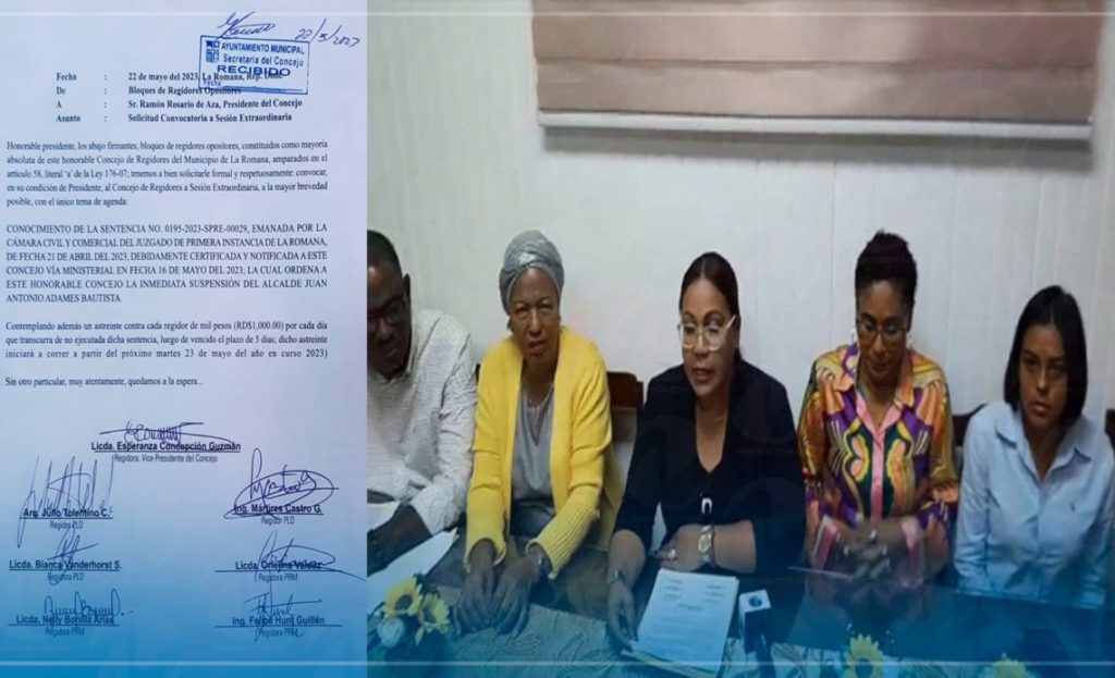 Regidores PRSC tratarán de impedir que sus contrarios suspendan hoy alcalde Adames