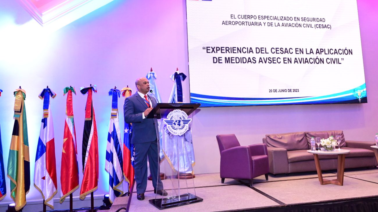 CESAC comparte modelo de seguridad aeroportuaria y de la aviación civil dominicana con expertos internacionales