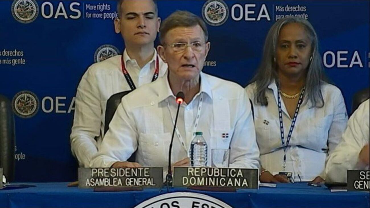 Canciller Roberto Álvarez es electo presidente del 53.° Período de Sesiones de la Asamblea General de la OEA