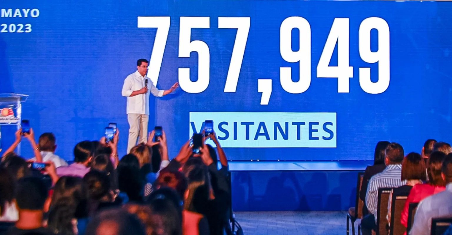 "¡Impresionante crecimiento turístico! Collado revela un aumento de más del 20% en mayo, con más de 750 mil visitantes llegando a República Dominicana.