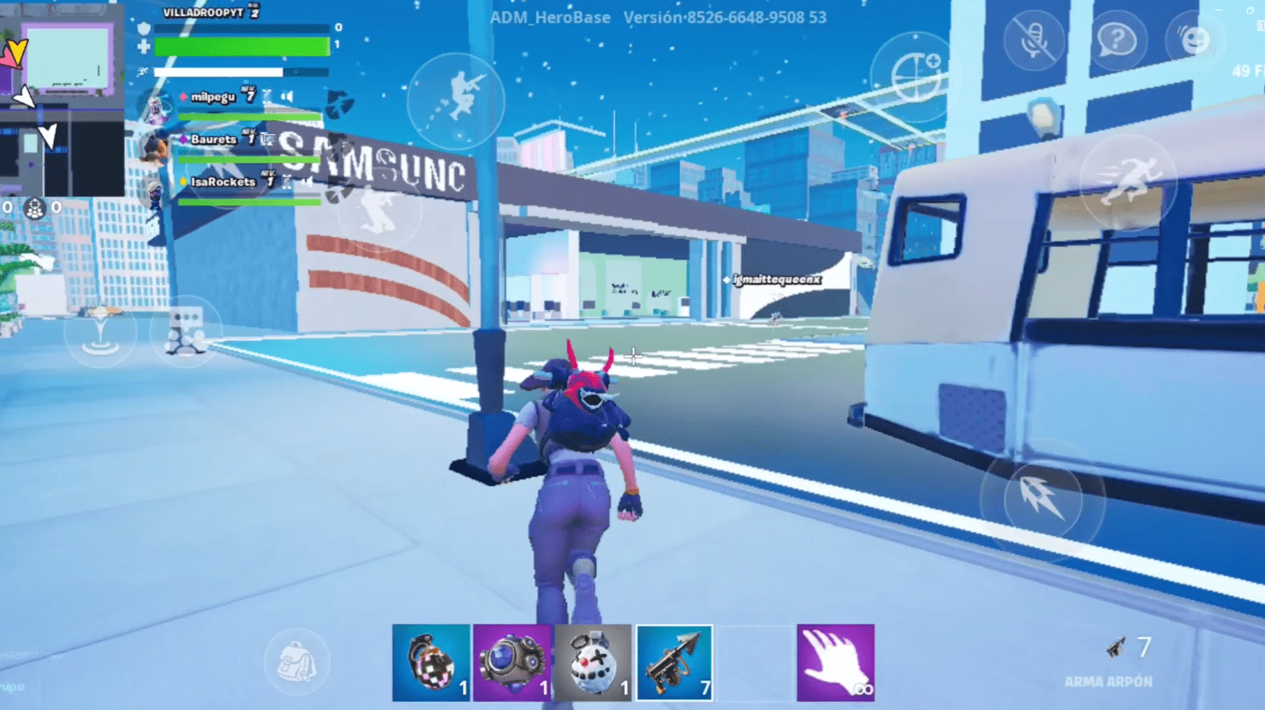 Gamers de República Dominicana y Ecuador se enfrentan en Fortnite usando el Galaxy S23 Ultra