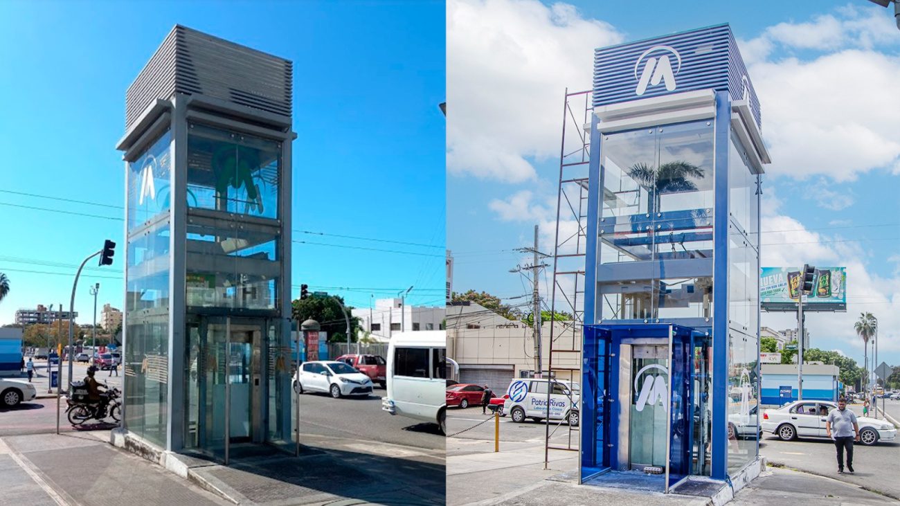 OPRET logra significativos avances en rehabilitación de escaleras y ascensores del Metro y Teleférico de Santo Domingo