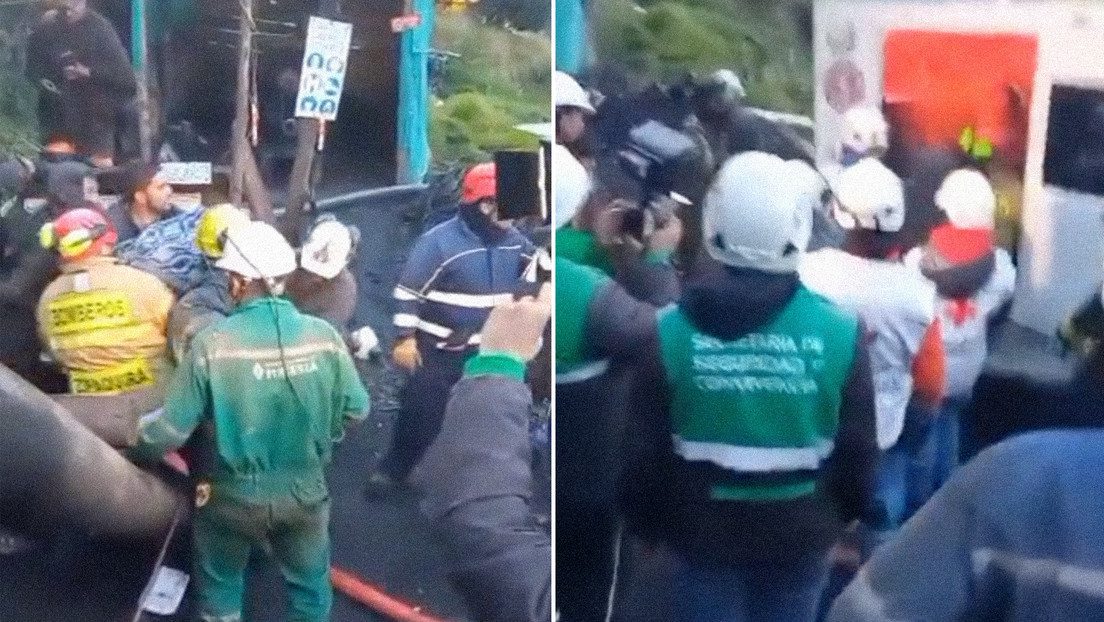 Rescatan con vida a dos mineros atrapados durante casi tres días en Colombia