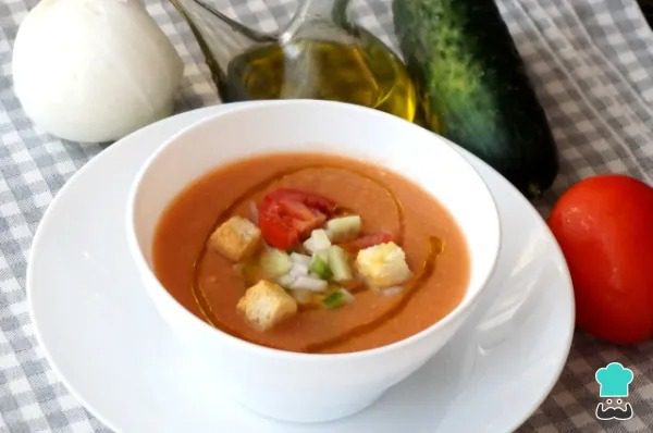 Receta de Gazpacho andaluz de la abuela