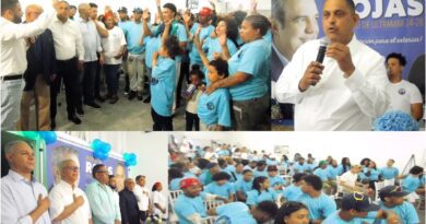 Director de Monte de Piedad juramenta en NY 120 jóvenes en apoyo a Roberto Rojas precandidato a diputado del PRM