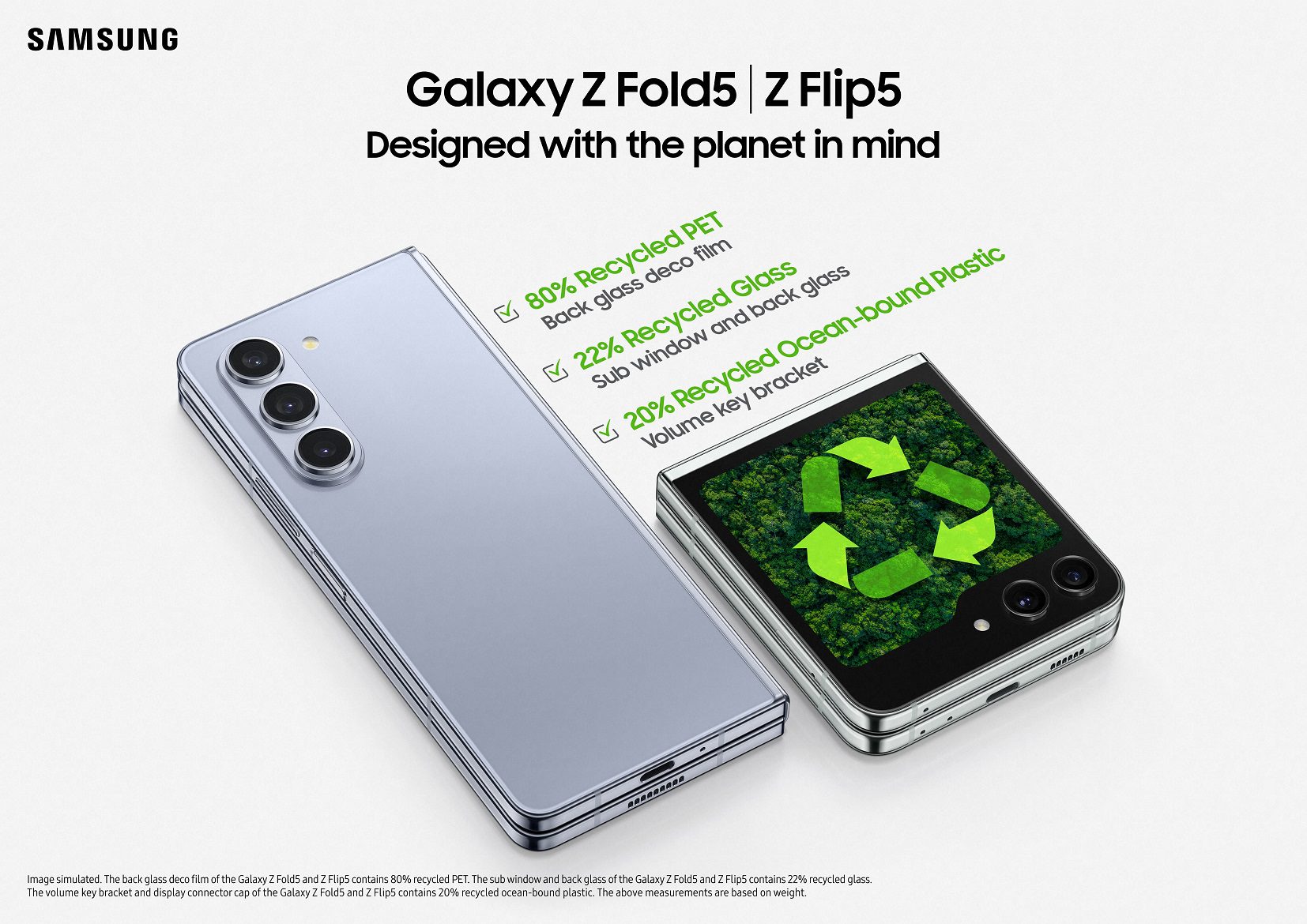Samsung Galaxy Z Flip5 y Galaxy Z Fold5: Flexibilidad y versatilidad sin concesiones   