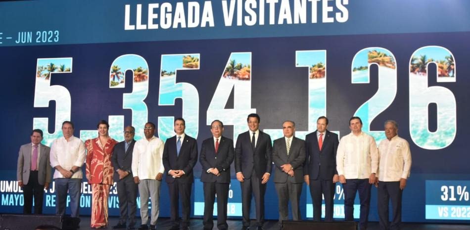 El país recibe más de 5 millones de turistas en el semestre
