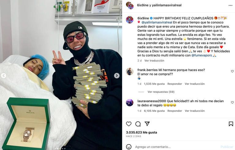 “En vez de amamantar, se pone silicona”: el video de Yailin que genera polémica por su maternidad
