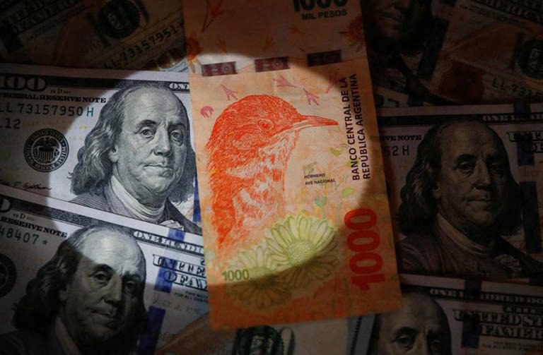 Mercado argentino se mueve con altibajos, preocupan reservas netas en rojo